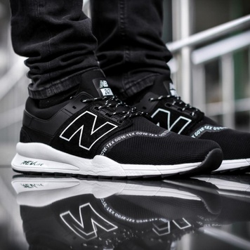 Кроссовки New Balance 247 Black White 3523 фото