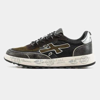 Premiata Nous Olive Black Silver, 40