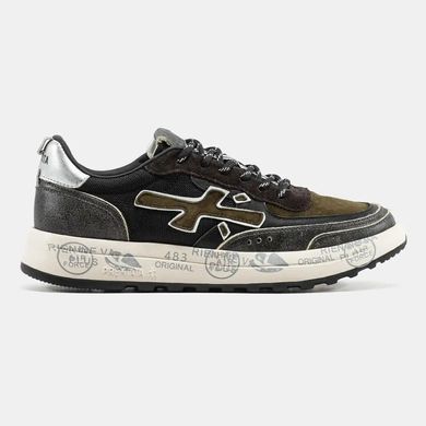 Premiata Nous Olive Black Silver, 40