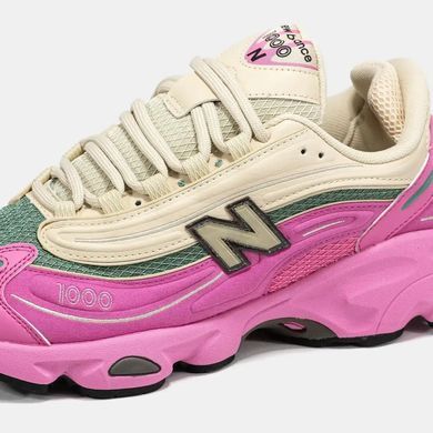 New Balance 1000 Pink Green Cream