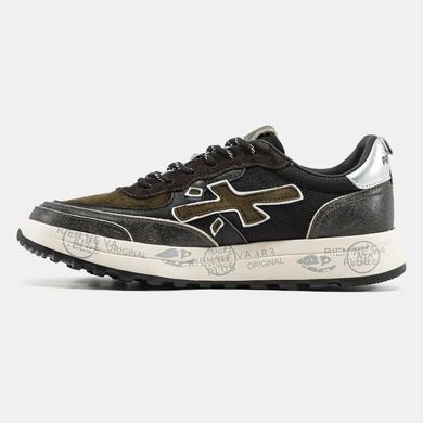 Premiata Nous Olive Black Silver, 40
