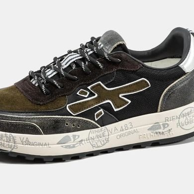 Premiata Nous Olive Black Silver, 40