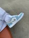 Nike Air Jordan Retro 1 Low Blue White Grey 6438 фото 6