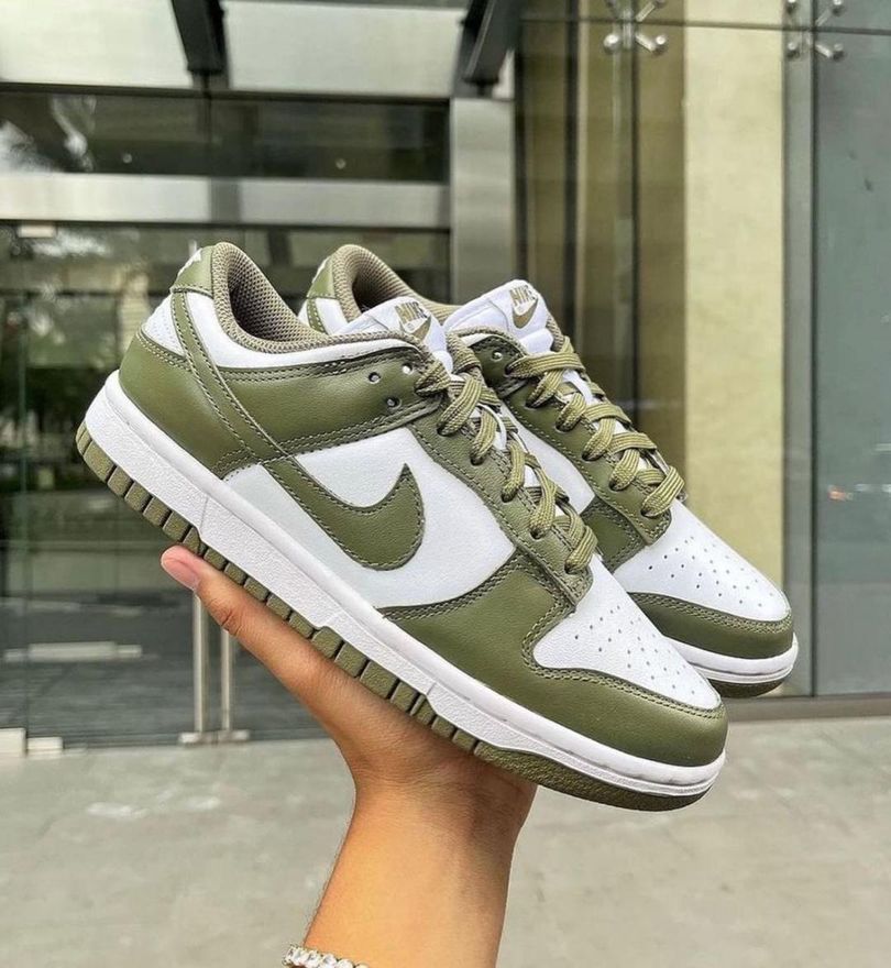 nike dunk low army green