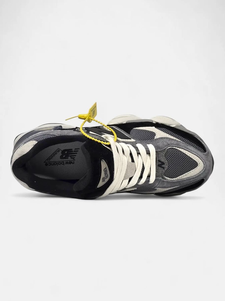 New Balance 9060 Black Grey Cream, 36