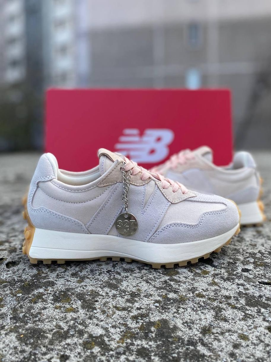 Кросівки New Balance 327 Grey White WS327ZAT 9151 фото