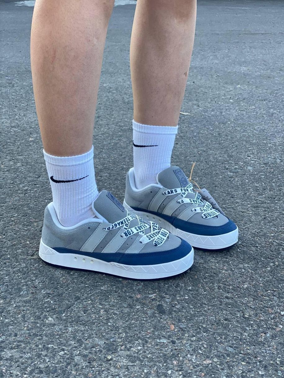 Кросівки Adidas Adimatic Grey Blue 3269 фото