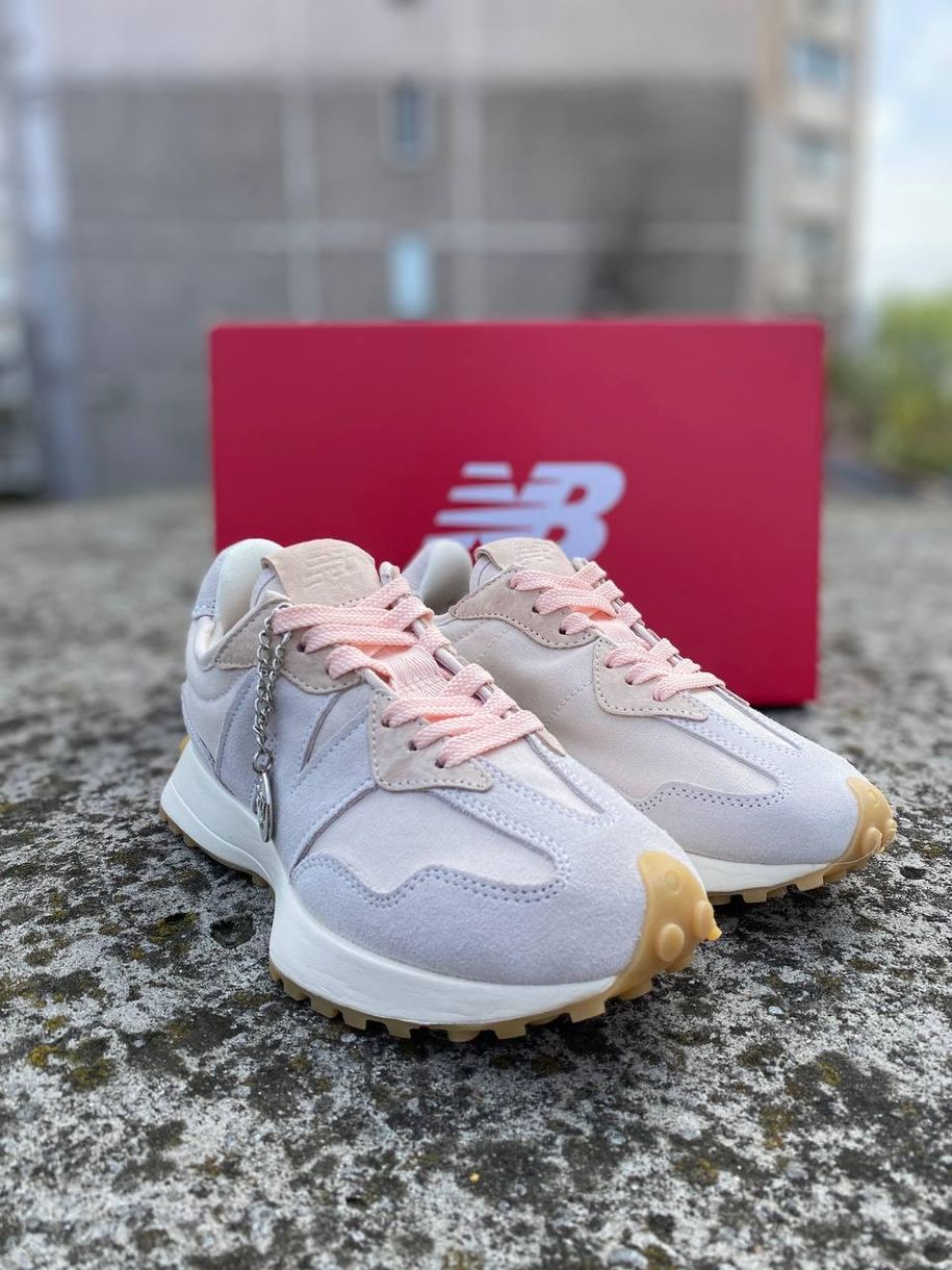 Кросівки New Balance 327 Grey White WS327ZAT 9151 фото