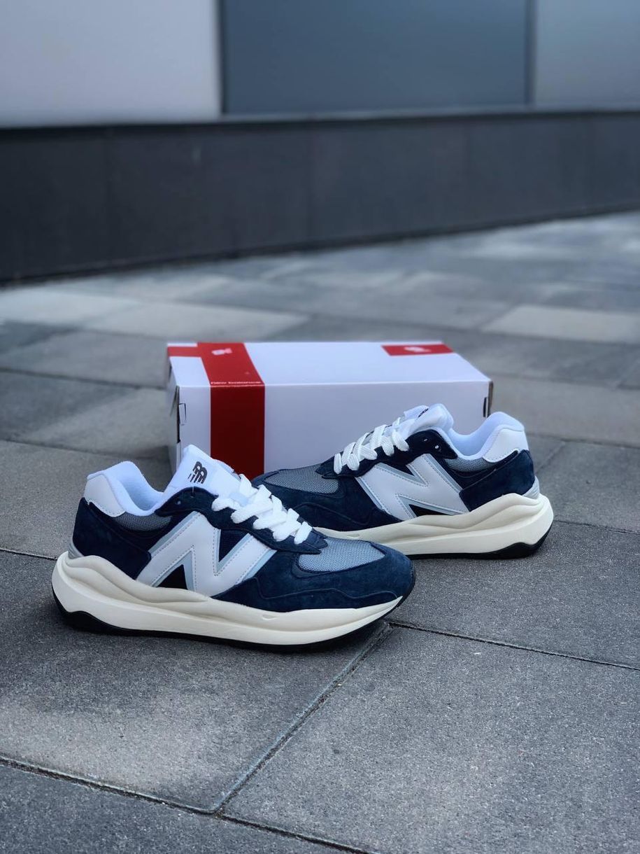 Кросівки New Balance 57/40 Blue White 7856 фото