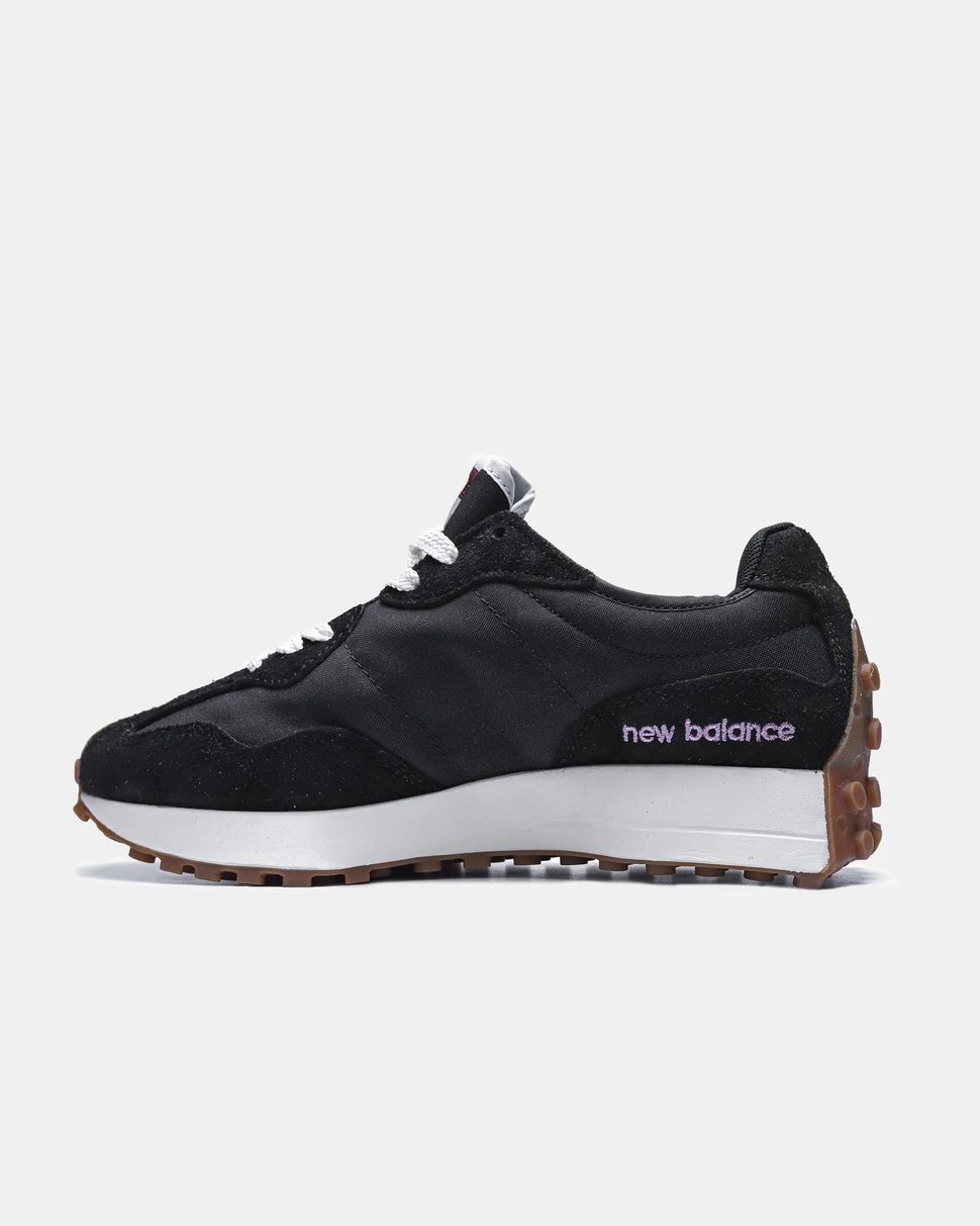 New Balance 327 Black White Gum