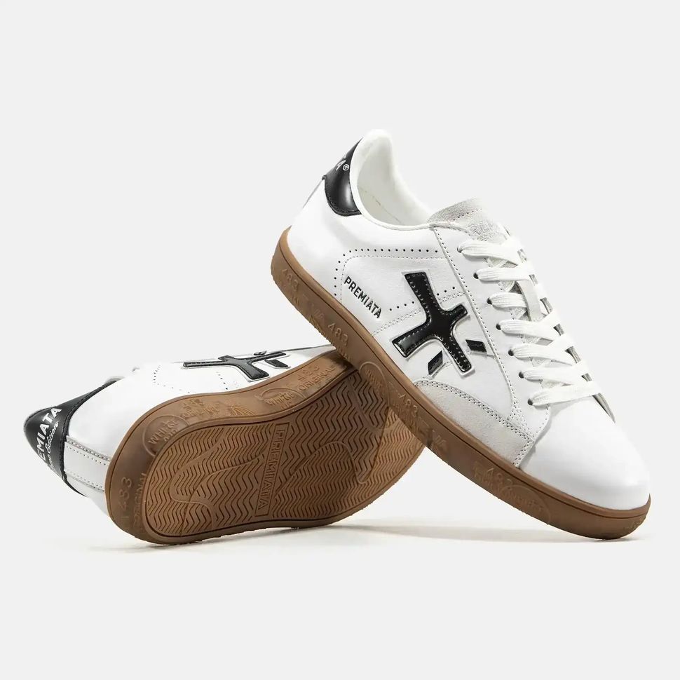 Premiata Steven White Black Gum, 36