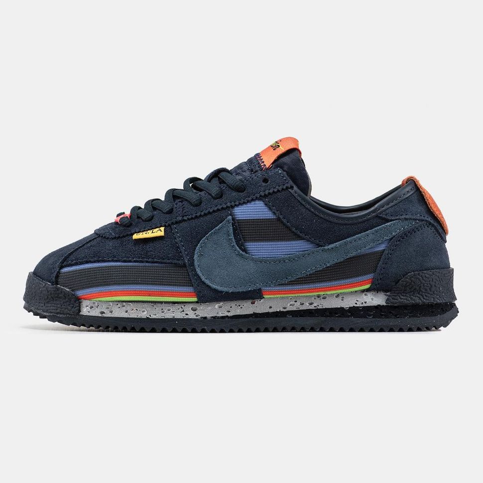 Кроссовки Union x Nike Cortez Nylon Blue 605 фото