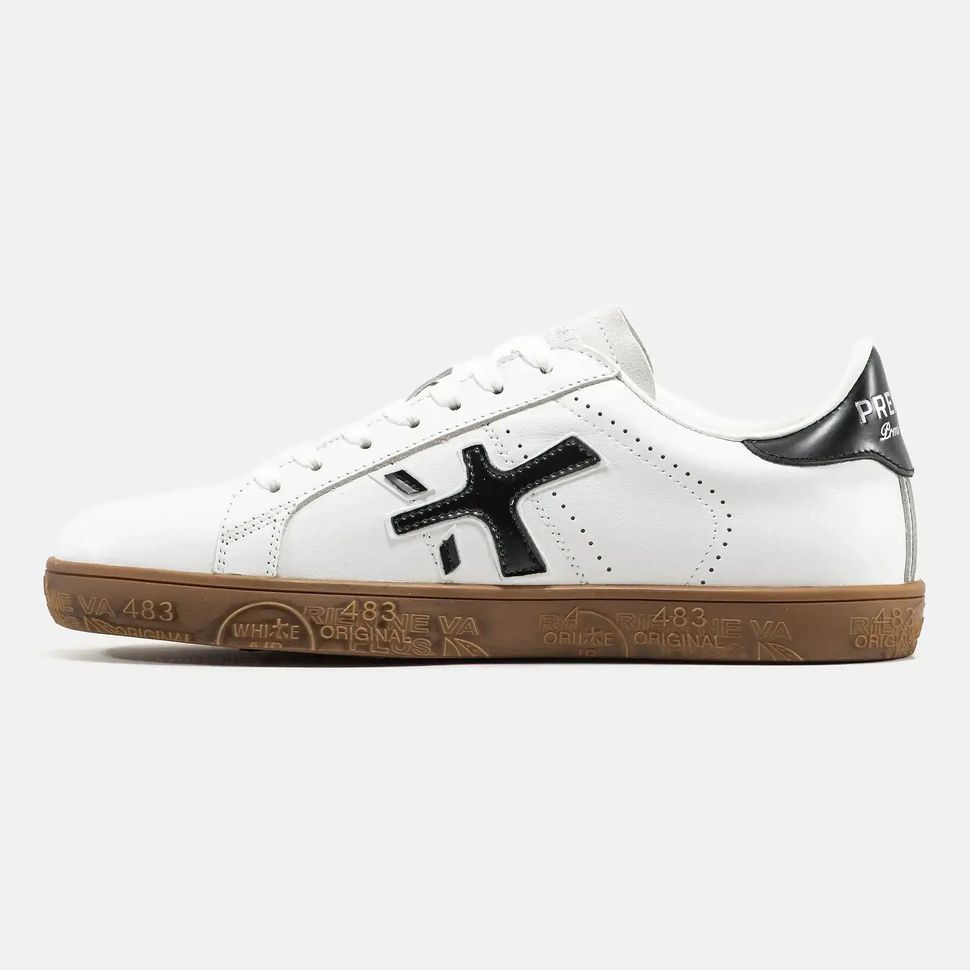 Premiata Steven White Black Gum, 36
