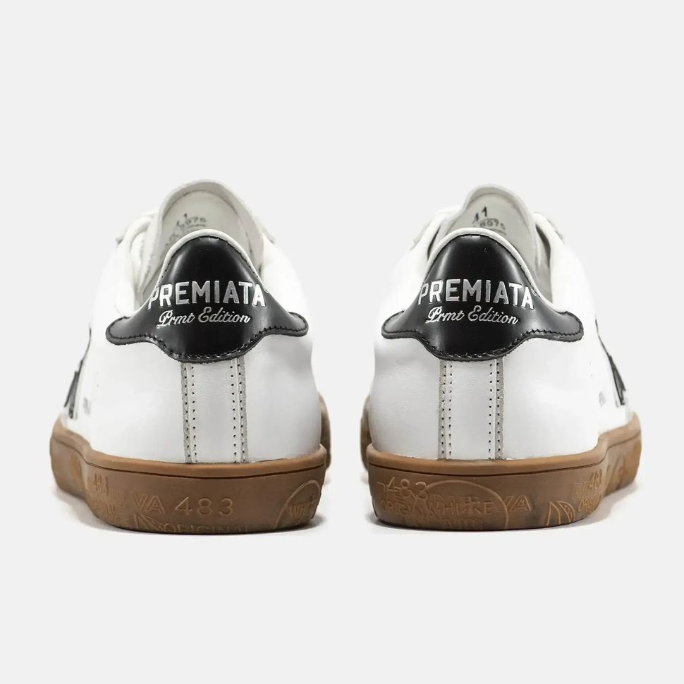 Premiata Steven White Black Gum, 36