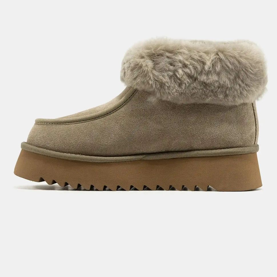 UGG Funkette Boots Grey Taupe