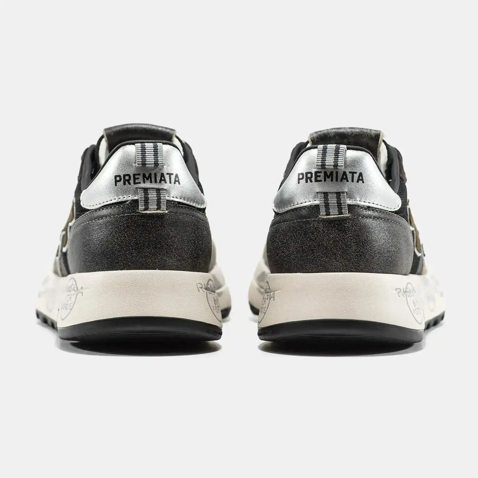 Premiata Nous Olive Black Silver, 40