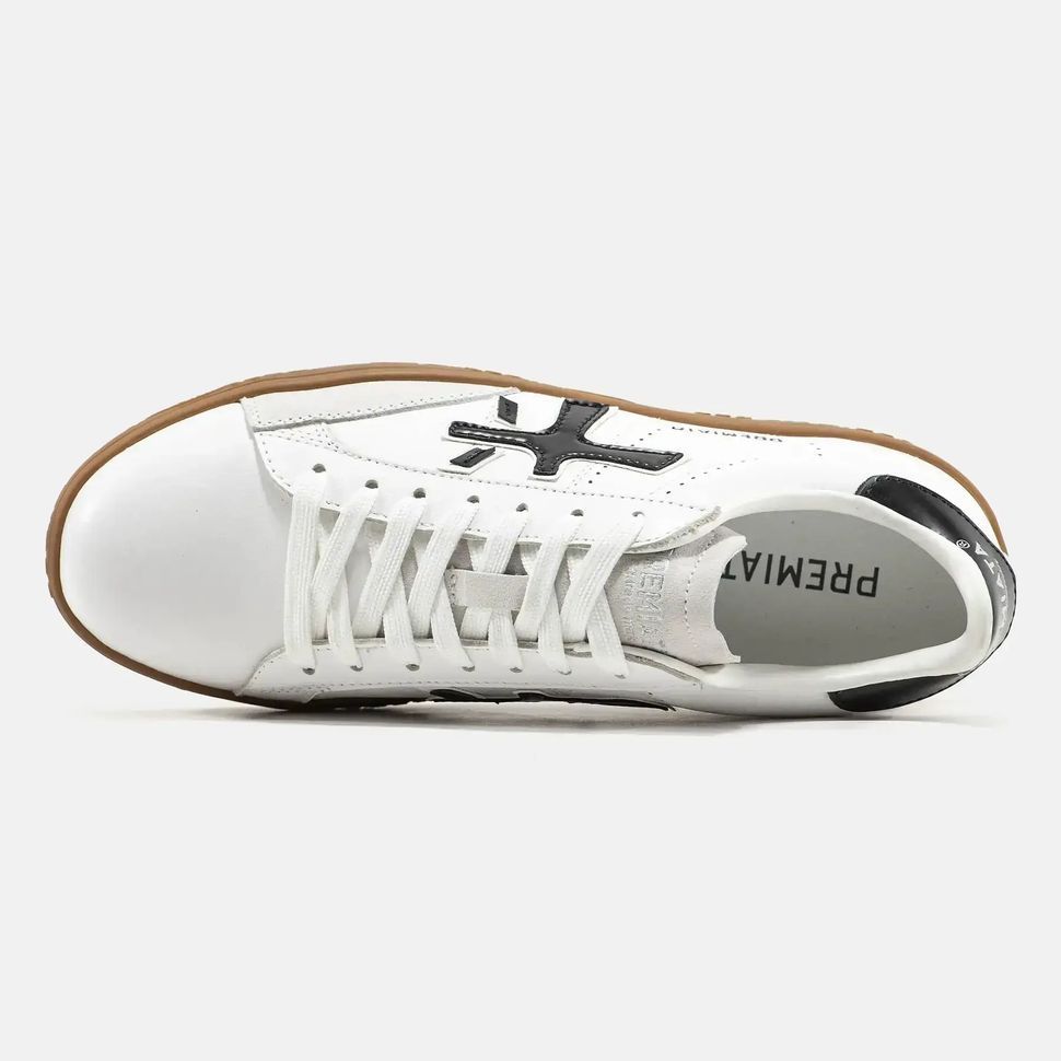 Premiata Steven White Black Gum, 36