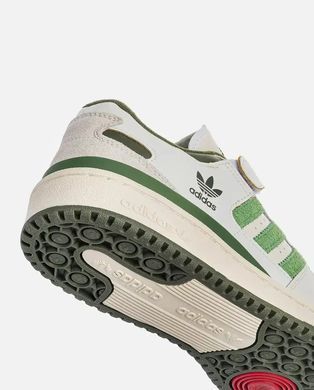 Adidas Forum 84 Low White Green Suede