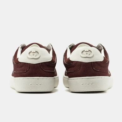 Gucci Screener GG Burgundy White
