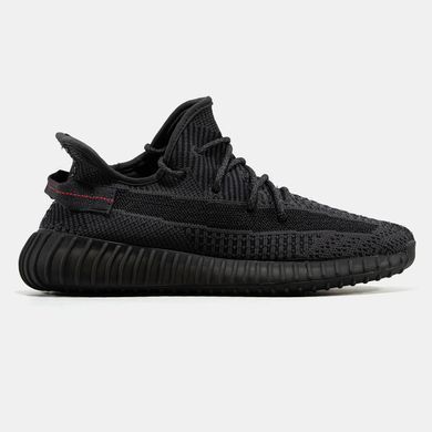 Adidas Yeezy Boost 350 V2 Black Reflective Laces, 36