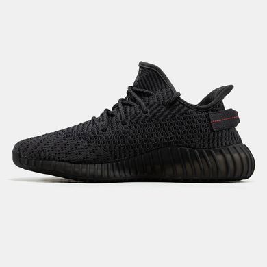 Adidas Yeezy Boost 350 V2 Black Reflective Laces, 36