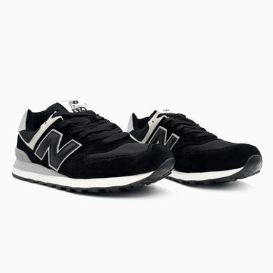 New Balance 574 Grey Black Cream, 41