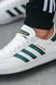 Кеди Adidas Spezial Handball White Green 9549 фото 8