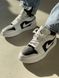 Nike Air Jordan Retro 1 Low Panda Black White 5563 фото 3