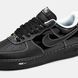 Nike Air Force 1 Low &ldquo;Paris&rdquo; Black White Stitch
