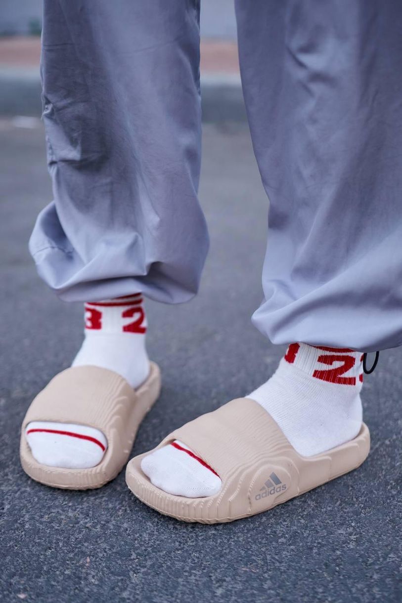 Шлепанцы Adidas Adilette Beige 1921 фото