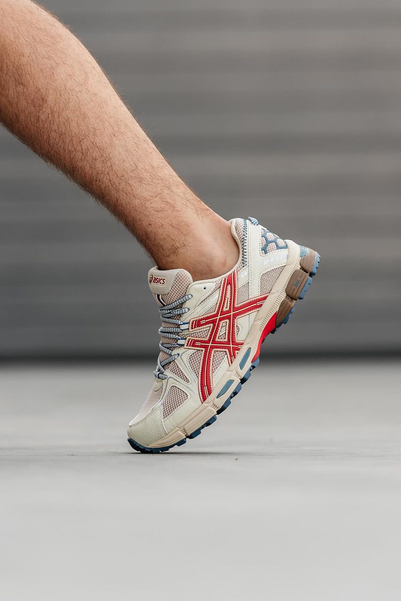 Кроссовки Asics Gel-Kahana 8 Beige Red 9539 фото