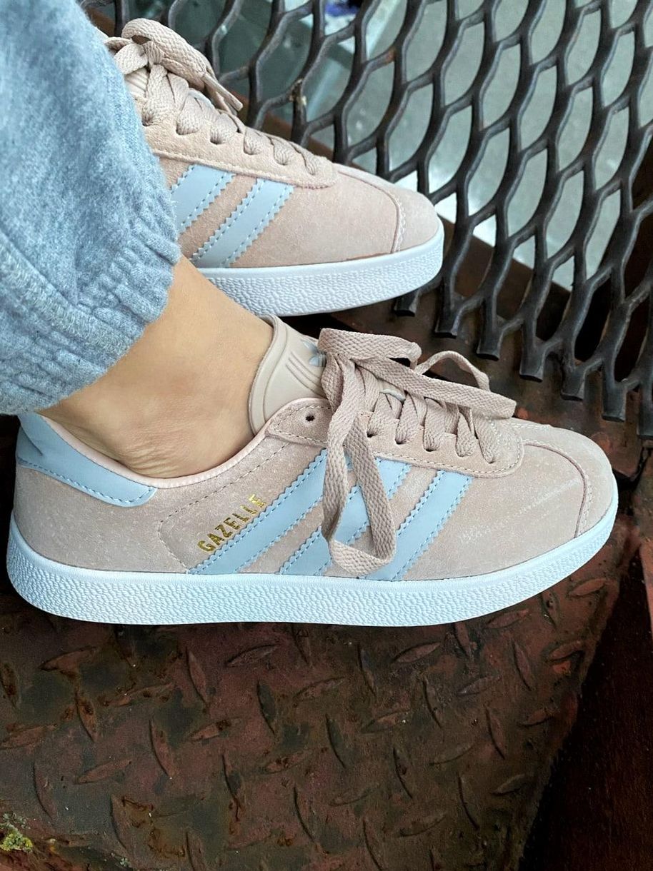 Кеды Adidas Gazelle Pink Grey 2463 фото