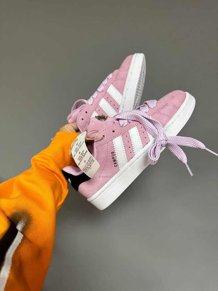 Кроссовки Adidas Campus Pink White 9445 фото