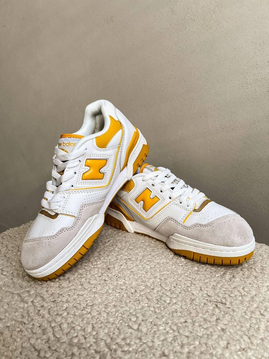 Кросівки New Balance 550 Yellow 7016 фото