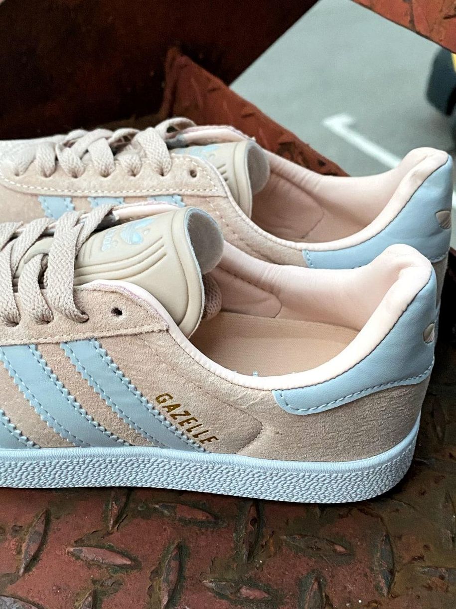 Кеды Adidas Gazelle Pink Grey 2463 фото