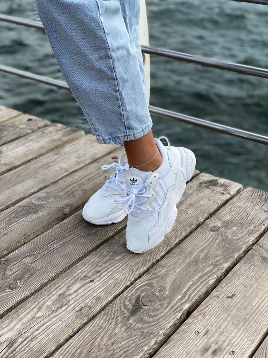 Кроссовки Adidas Ozweego Adiprene Pride White 1 2714 фото