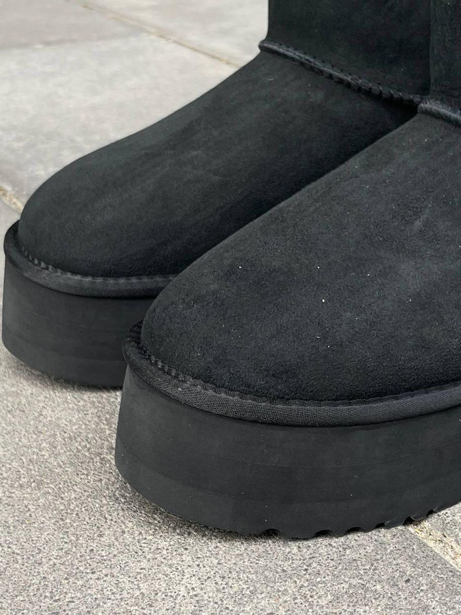 Зимові чоботи Ugg Mini Platform Black