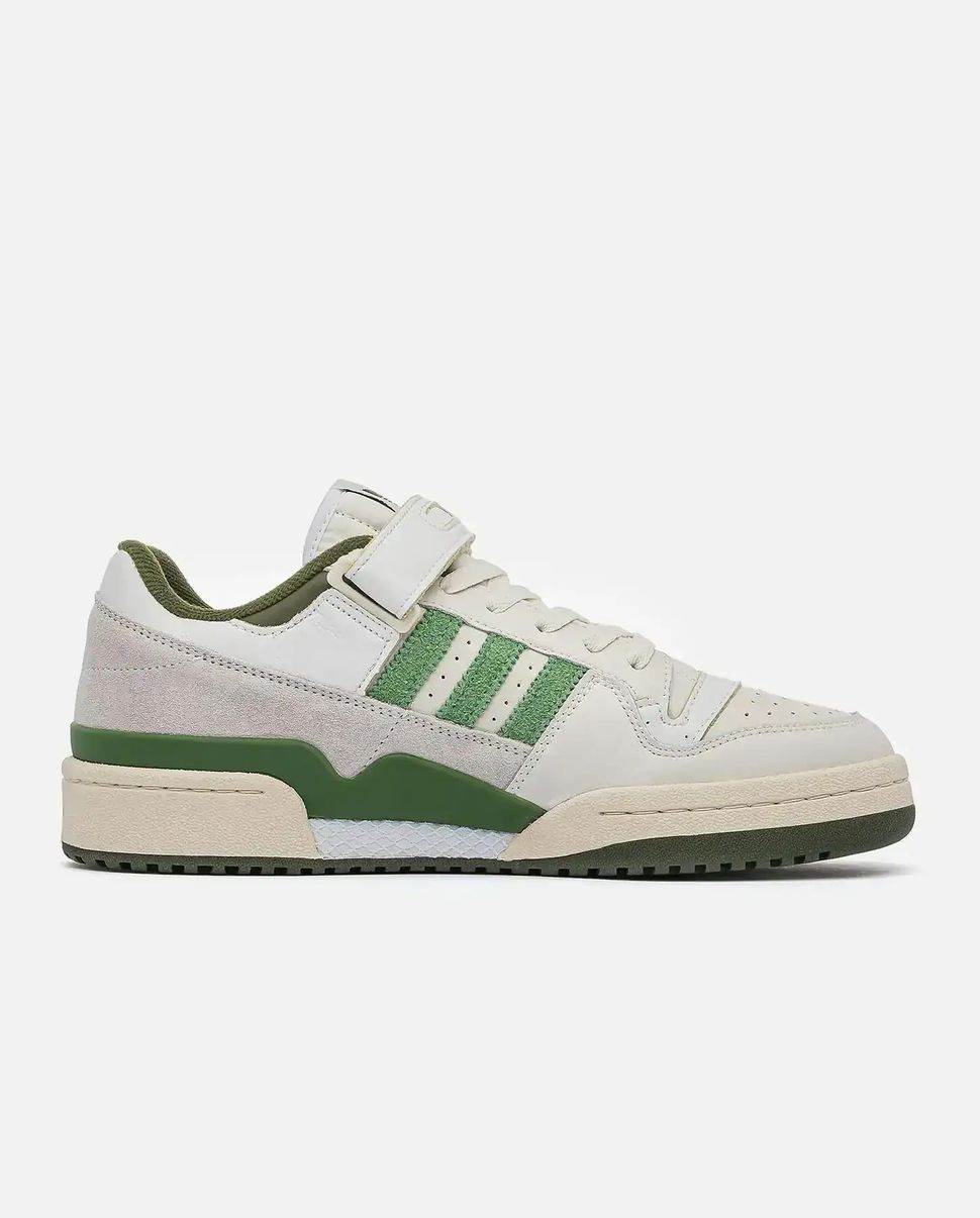 Adidas Forum 84 Low White Green Suede