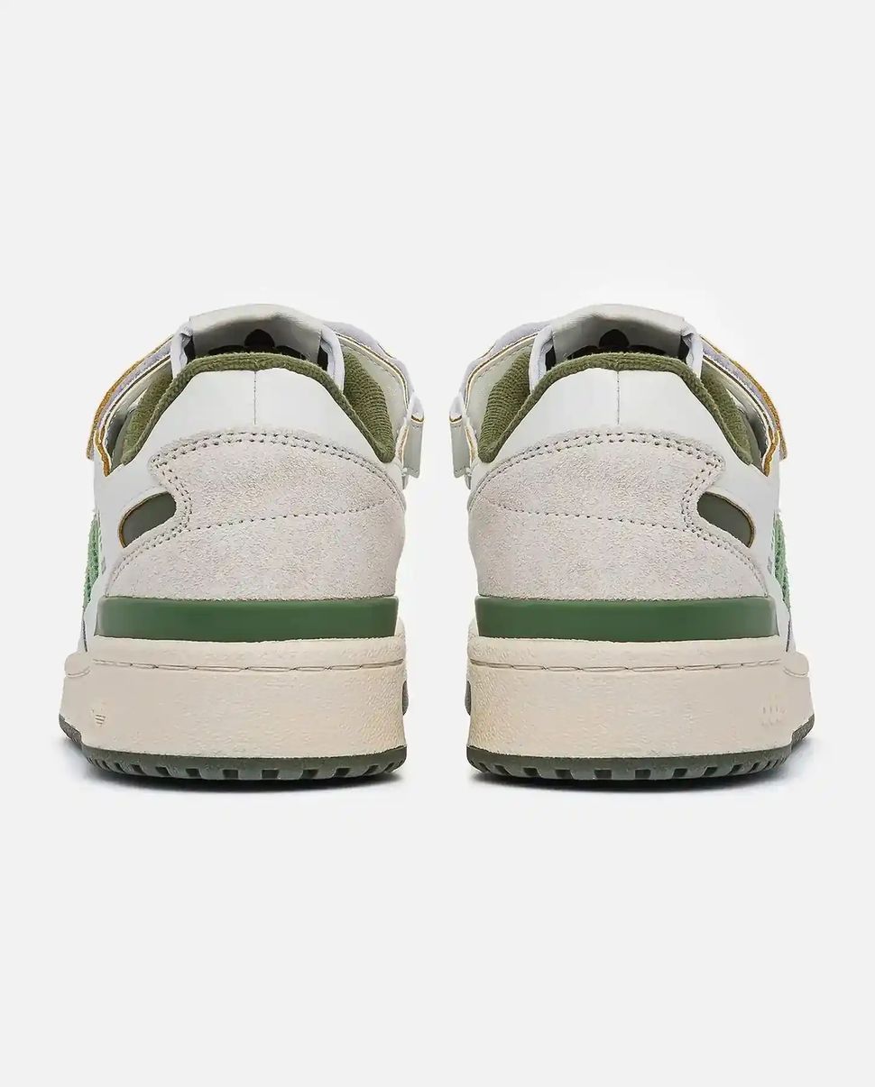 Adidas Forum 84 Low White Green Suede
