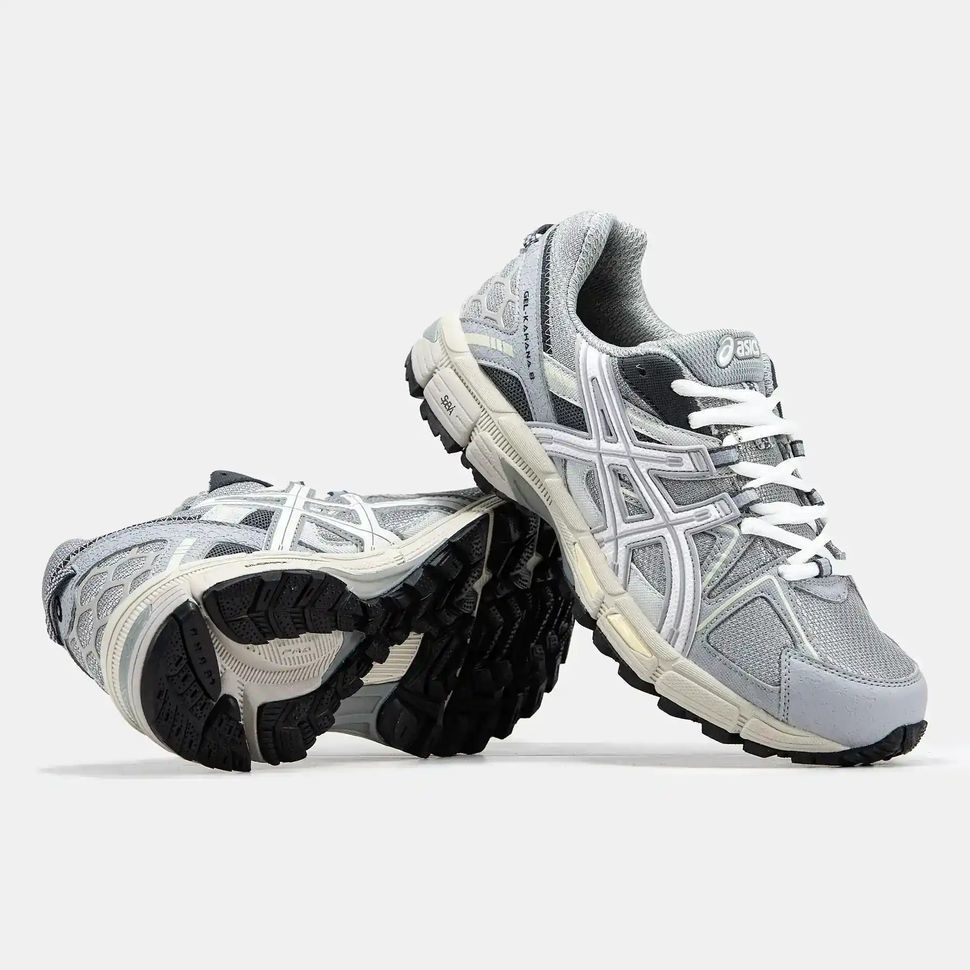 Asics Gel-Kahana 8 Light Grey White Cream