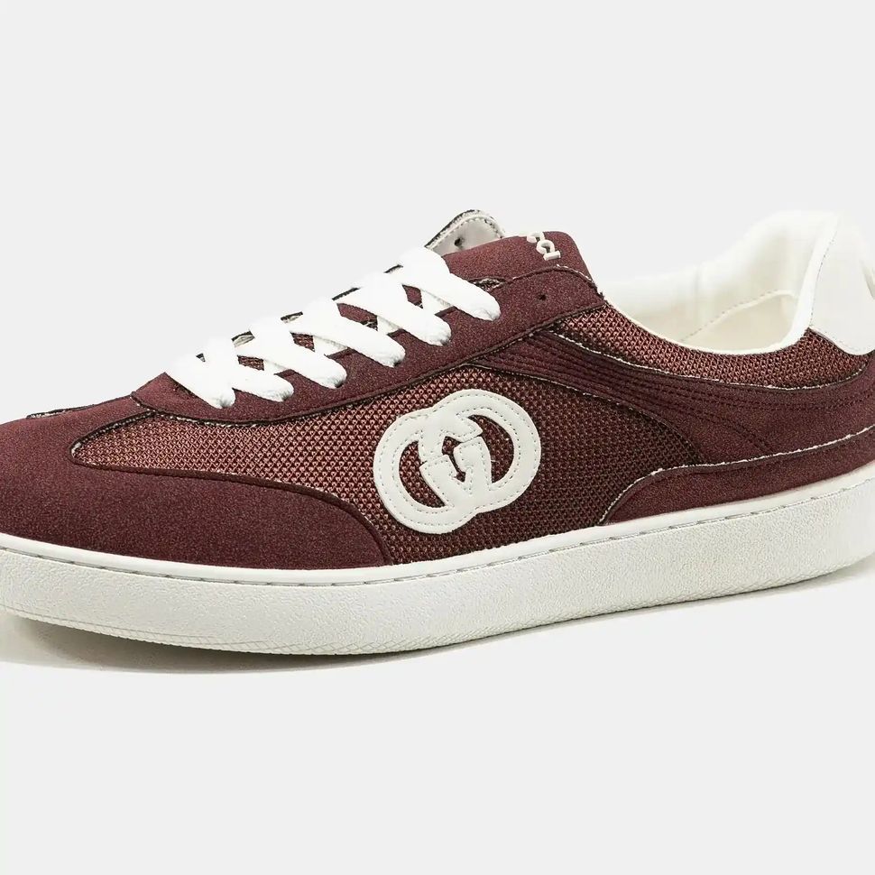Gucci Screener GG Burgundy White, 36