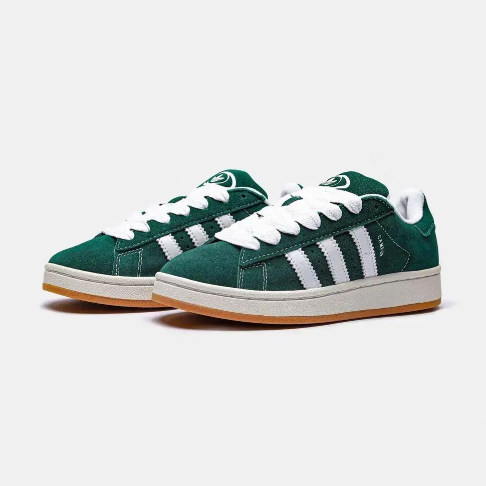 Adidas Campus 00s Dark Green White