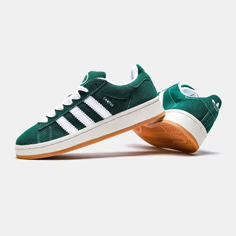 Adidas Campus 00s Dark Green White