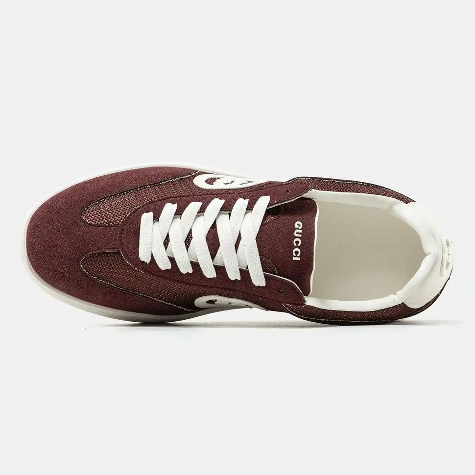 Gucci Screener GG Burgundy White, 36