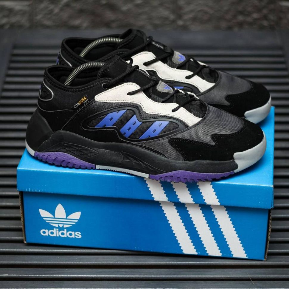 Кросівки Adidas Streetball II GX0783 Black Violet 8927 фото