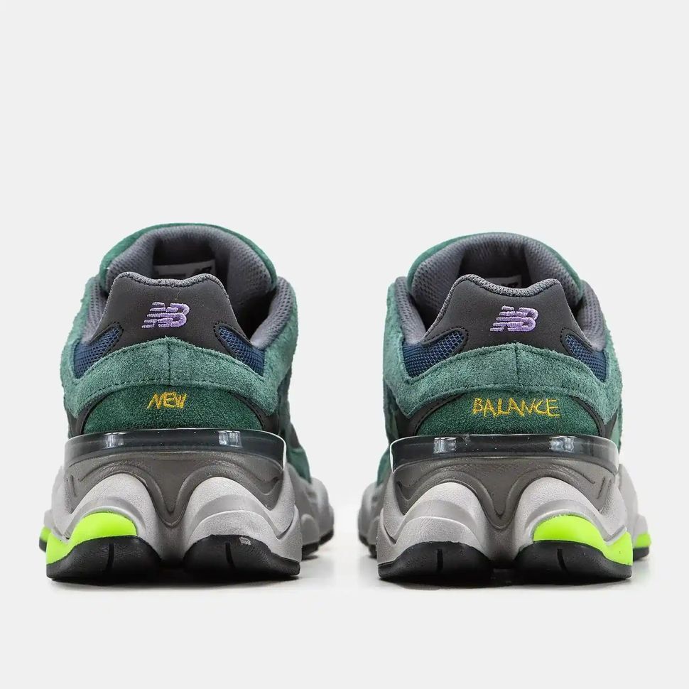 New Balance 9060 Green Purple Navy