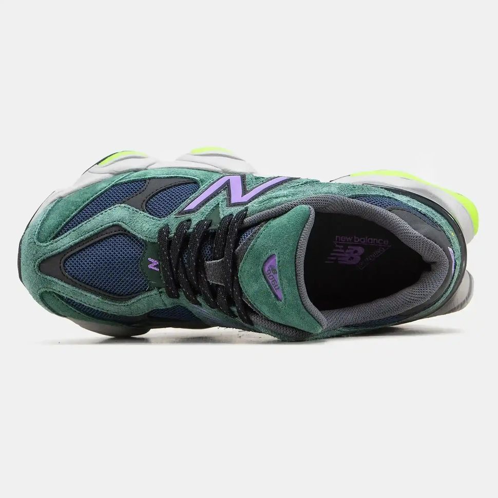 New Balance 9060 Green Purple Navy