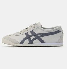Onitsuka Tiger Mexico 66 Cream Navy Pebbled Leather