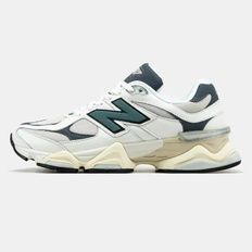 New Balance 9060 White Dark Green Cream