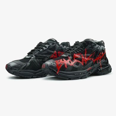 Balenciaga Runner Graffiti Black Red, 39